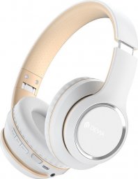 Słuchawki Devia Devia słuchawki Bluetooth Kintone nauszne białe