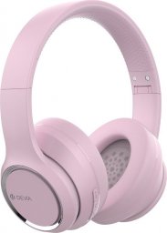 Słuchawki Devia Devia słuchawki Bluetooth Kintone nauszne różowe