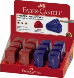 Faber-Castell FABER-CASTELL Klappspitzdose Sleeve Mini rot/blau