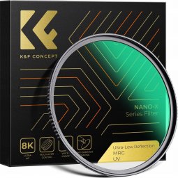 Filtr Cameron Sino FILTR UV Ultra Low Reflection K&F CONCEPT NANO-X MRC 55 mm 55mm / KF01.2462