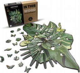 WOOD YOU DO Puzzle drewniane Liście Dżungli | Jungle Leaves | 435 elementów | XXL