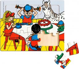  Pippi Puzzle Pippi Langstrumpf, 15 Szt.