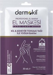 Dermokil Dermokil Peeling Hand Mask peelingująca maska do dłoni Clay&Hemp Oil 35ml