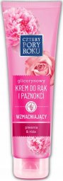 Cztery Pory Roku Cztery pory roku - Ochronny krem do rąk i paznokci, 130 ml - Piwonia i róża