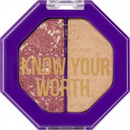  Wibo Wibo Know Your Worth Duo Eyeshadow cienie do powiek 2 But First: Me 5g