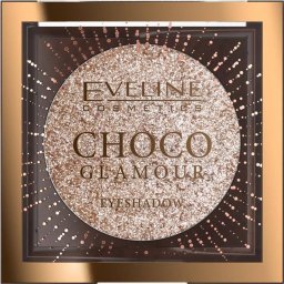  XXXX__Eveline Cosmetics (Eveline) Eveline Choco Glamour błyszczący cień-toper do powiek 3g