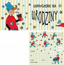  HENRY Zaproszenie Urodziny - Chłopak (5szt)