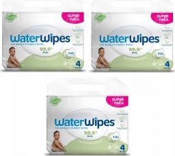 WaterWipes WaterWipes, BIO, Chusteczki nawilżane wodne Soapberry KIDS, 60szt.x4, PL (CZTEROPAK) 4-pack x3, PL, KARTON