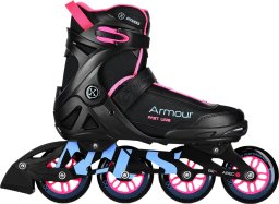 Rolki Nils Extreme Armour NA22151 rekreacyjne czarno-różowe r. 42