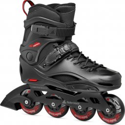 Rolki Rollerblade Rolki Rollerblade RB 80 Black Red 44,5