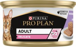  PURINA NESTLE PURINA Pro Plan Delicate Mus z Indykiem - mokra karma dla kota - 85 g