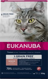 EUKANUBA Eukanuba Euk Cat Senior Grainfree Salmon 10 kg