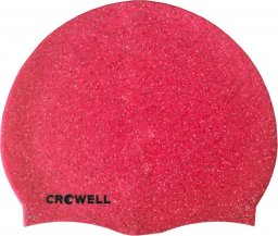  Crowell Czepek pływacki silikonowy Crowell Recycling Pearl różowy kol.3