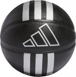  Adidas Piłka do koszykówki koszykowa adidas 3-Stripes Rubber Mini czarna HM4972 3
