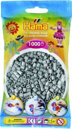  Hama Beads Hama midi perler 1000stk grå