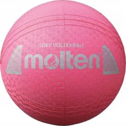  Molten Piłka do siatkówki Molten S2Y1250-P Soft Volleyball gumowa różowa