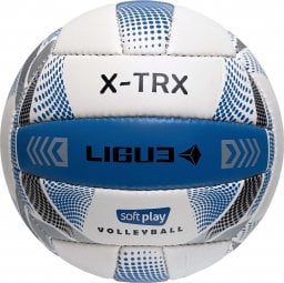  TRITON Piłka siatkowa Ligue X-TRX white-silver-blue Uniwersalny