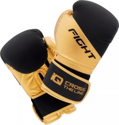  IQ Rękawice IQ BOXEO M000136240 black/gold rozmiar 14 oz