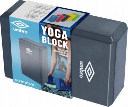  Umbro BLOK KOSTKA DO ĆWICZEŃ JOGA PILATES FITNESS UMBRO CZARNY