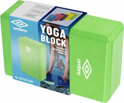  Umbro BLOK KOSTKA DO ĆWICZEŃ JOGA PILATES FITNESS UMBRO ZIELONY