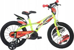 Dino BICYCLE DINO BIKES RAPTOR RED/YELLOW 16