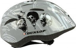  Dunlop KASK ROWEROWY DZIECIĘCY REGULOWANY DUNLOP R. (48-52CM ) GREY