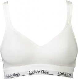  Calvin Klein CALVIN KLEIN BIUSTONOSZ BALKONOWY DAMSKI BIAŁY XS EU