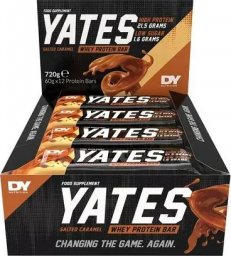  DORIAN YATES Dorian Yates - Baton Yates Protein Bar, Salted Caramel, 12 szt. x 60g