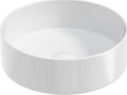 Umywalka Deftrans Ceramiczna umywalka nablatowa 41x41x12,5 cm okrągła