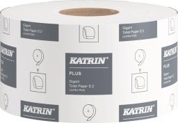 Katrin Toiletpapir Katrin Plus Giga S 2-lags 160m 12rl/kar 108925 - (12 ruller pr. karton)