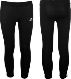  Adidas Legginsy dla dzieci adidas Essentials 3-Stripes Tights czarne H65800 122cm