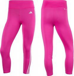  Adidas Legginsy dla dzieci adidas Essentials Aerorady 3-Stripes High-Waisted Tights różowe HR5790 152cm