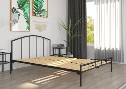 Lak System Łóżko metalowe podwójne 140x200 wzór 20P, polski producent Lak System