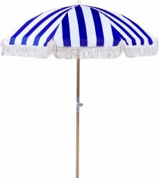  Beliani Parasol ogrodowy  150 cm niebieski z białym MONDELLO Lumarko!