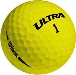  Wilson Staff morele Piłki golfowe Wilson ULTRA LUE Ultimate Distance (żółta, 1 sztuka, nowa)
