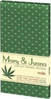  Euphoria Czekolada mleczna Mary&Juana z łuskanym ziarnem konopi 80g - EUPHORIA