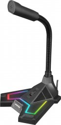 Mikrofon Rampage Rampage Mikrofon SN-RMX2 USB gamingowy do komputera RGB biurkowy
