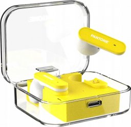 Słuchawki Pantone PANTONE słuchawki Bluetooth TWS PT-TWS011 Yellow 102C