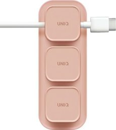  Uniq UNIQ Pod Mag magnetyczny organizer do kabli + baza różowy/blush pink