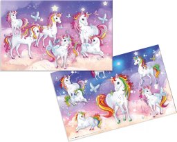 Herma HERMA Schreibunterlage Einhorn 55x35 3 Stück