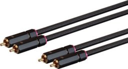 Kabel Monoprice MONOPRICE Onix Series - Male RCA x2 - 0,9m