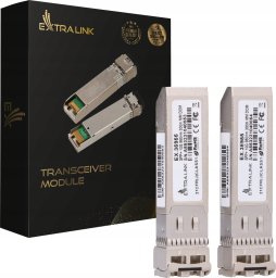 Moduł SFP ExtraLink EXTRALINK SFP+ 10G 850NM MM 300M 2-PACK  (DEDICATED TO HP/ARUBA)