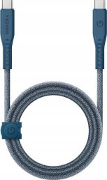 Kabel USB Energea ENERGEA kabel Flow USB-C - USB-C 1.5m niebieski/blue 240W 5A PD Fast Charge
