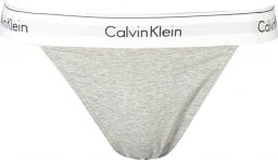  Calvin Klein CALVIN KLEIN SZARE STRINGI DAMSKIE XS EU