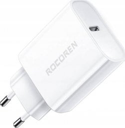 Ładowarka Rocoren Ładowarka sieciowa Rocoren PD 20W USB-C (biała)