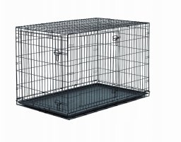 Midwest MIDWEST CORNERSTONE DOUBLE DOOR DOG       CRATE *42 107x71x76