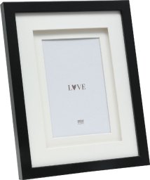 Ramka Deknudt Deknudt S65KK2 black 15x20 Wood double Passepartout