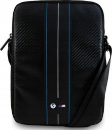 Etui na tablet BMW Torebka BMW BMTB10COMSCAKL 10" Carbon Blue Stripes czarny/black