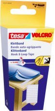 Tesa tesa ON&OFF Klettband Aufkleben&Aufnähen 20mmx100cm 6Stk wei