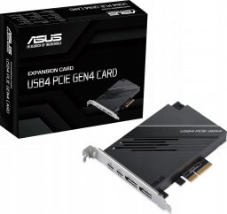 HUB USB Asus ASUS Rozšiřovací karta USB4 PCIe Gen4, PCIe 4.0 x4, 2x USB4 Typ-C, 2x DP